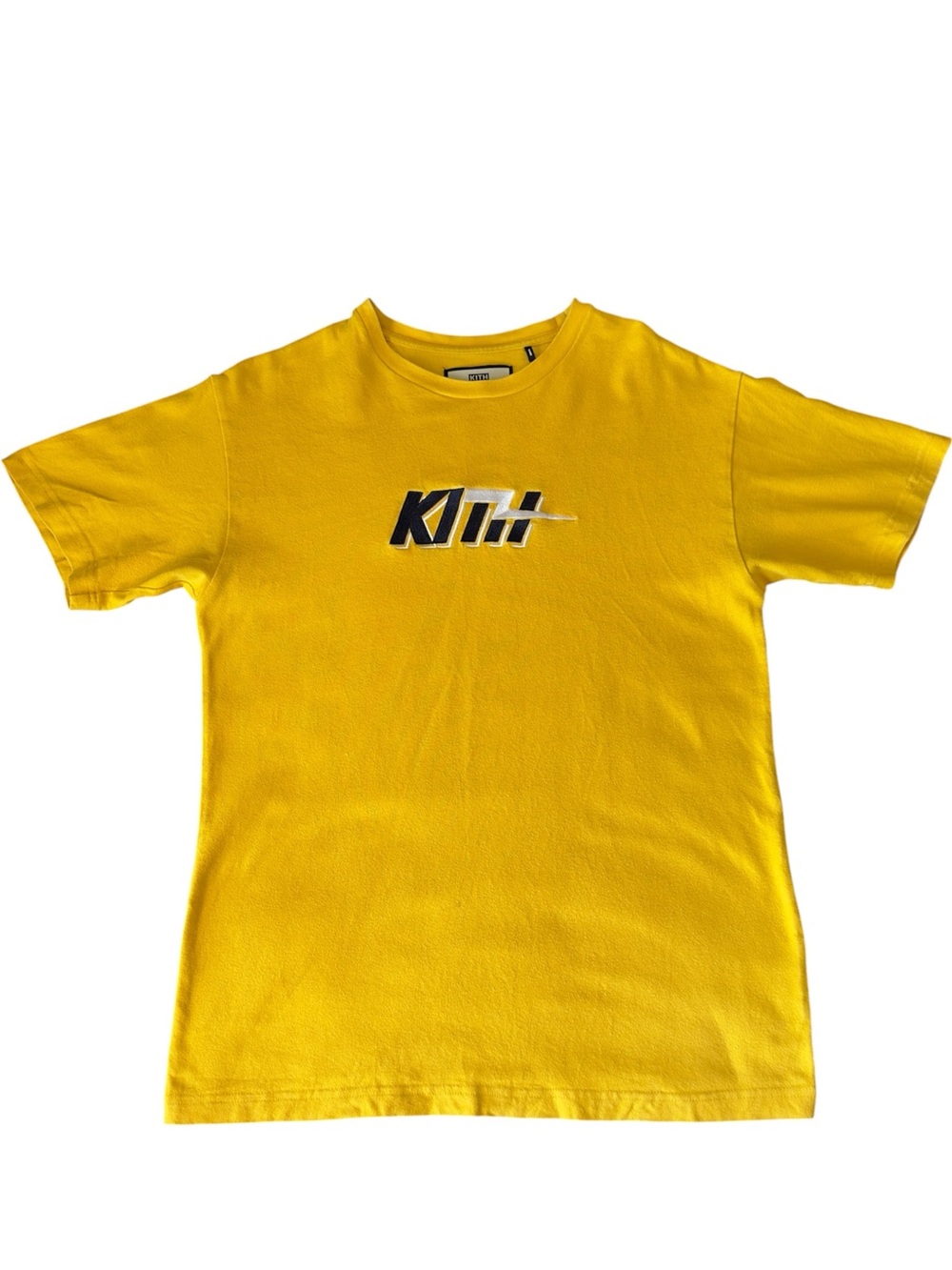 Kith Yellow Short Sleeve Logo Tee